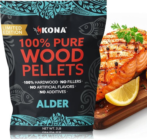 Kona alder wood pellets - kona,